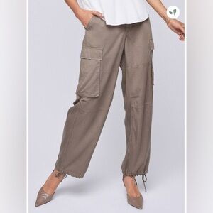 🆕 GENTLE FAWN Avery Tencel Cargo Pants in Olive